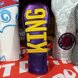 Swag Golf Lebron James “KING” Lakers Hybrid Headcover